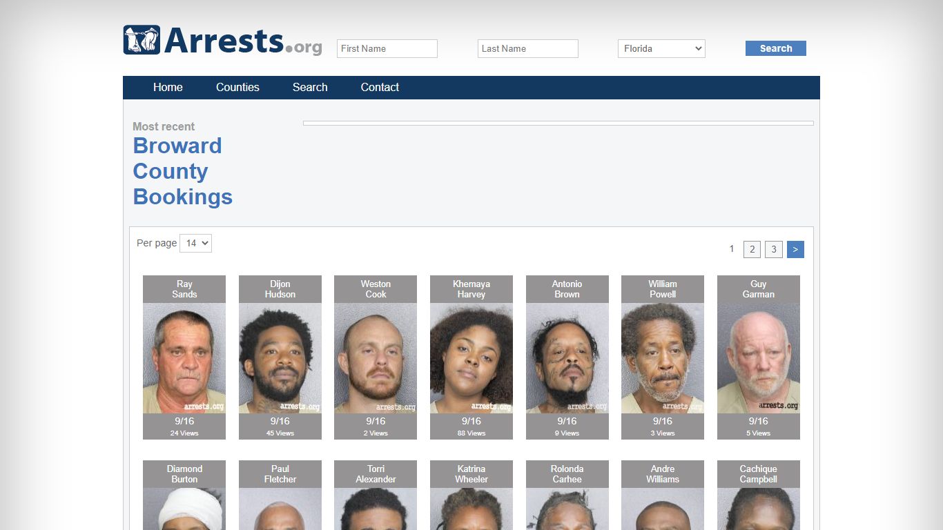 Broward County Arrests and Inmate Search